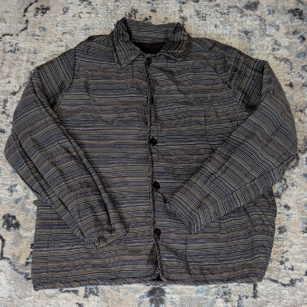 Cedar Canyon Reversible Patchwork Jacket Womens L… - image 7